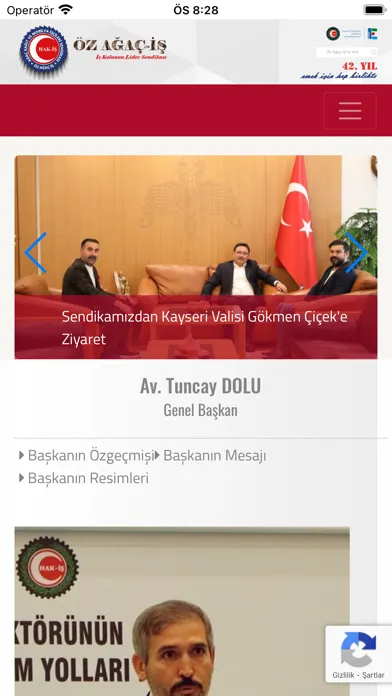 Capturas de tela do Öz Ağaç – İş Sendikası