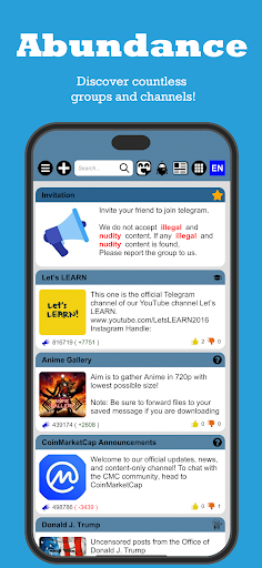 Group for Telegram Screenshots