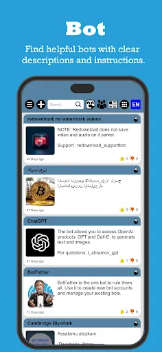Tangkapan layar Group for Telegram