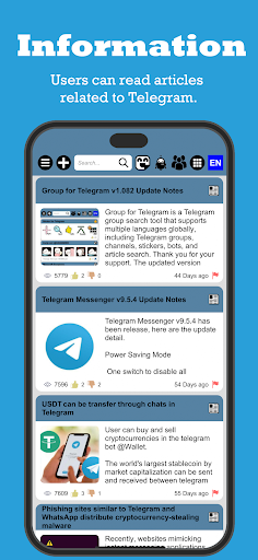 Group for Telegram Screenshots