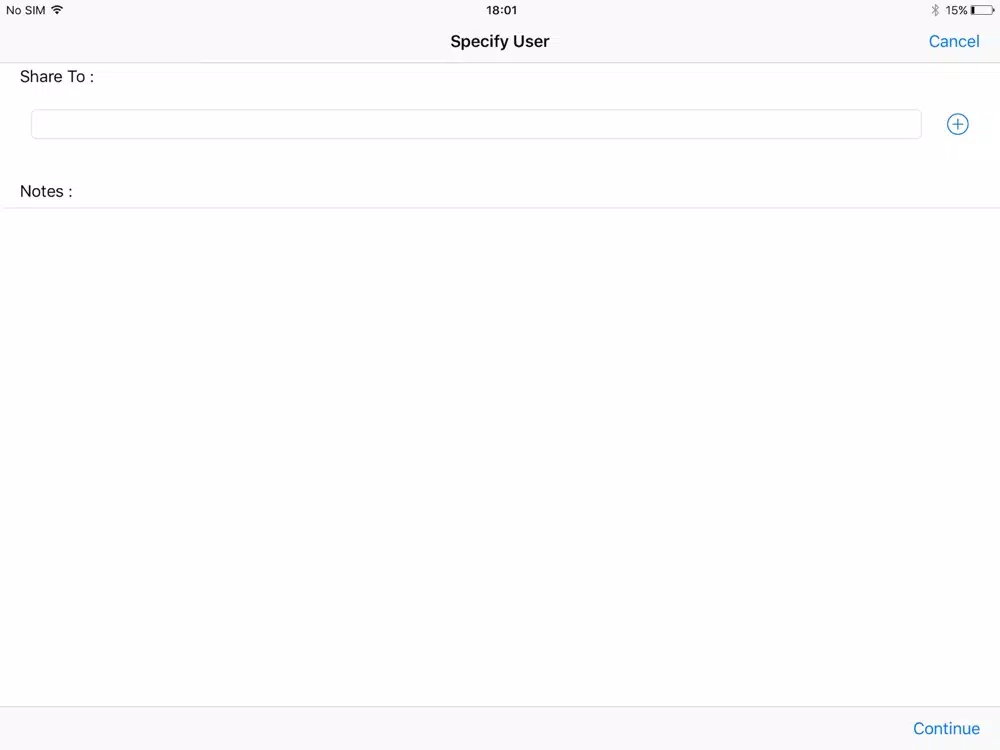 DocVault iPad 應用截圖