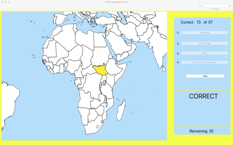 Скриншоты World Geography Quiz