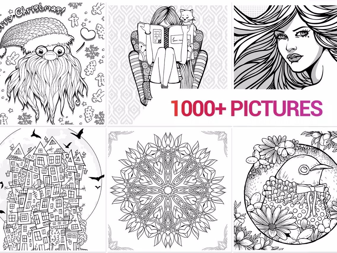 Adult Coloring Book | COLORS iPad 应用截图