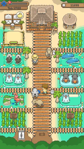 Tangkapan skrin Tiny Pixel Farm - Simple Game