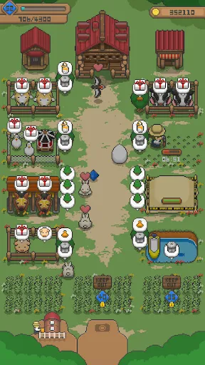 Tangkapan skrin Tiny Pixel Farm - Simple Game
