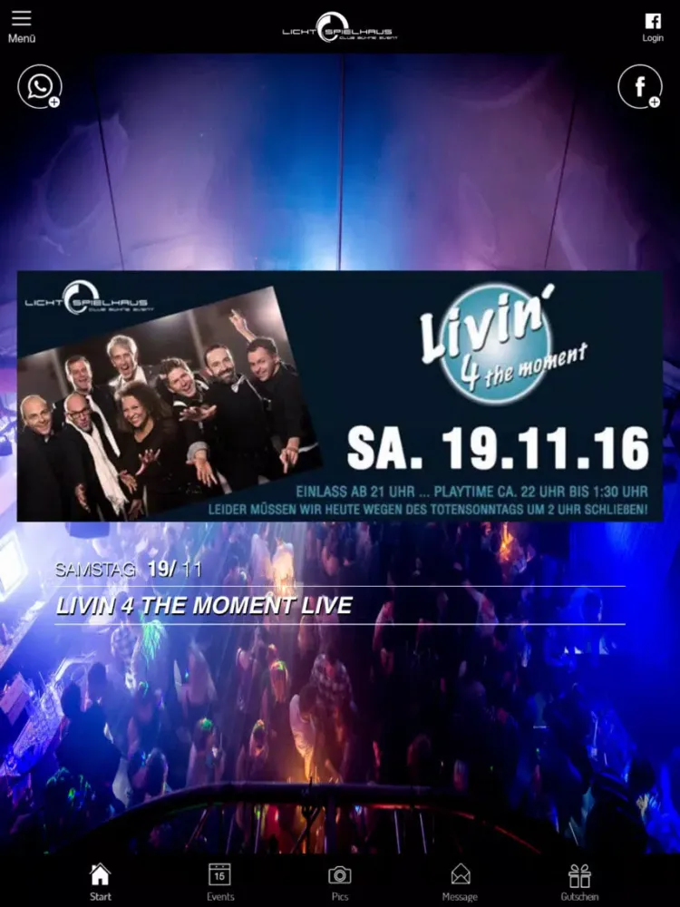 Tangkapan layar Lichtspielhaus Marktheidenfeld iPad 