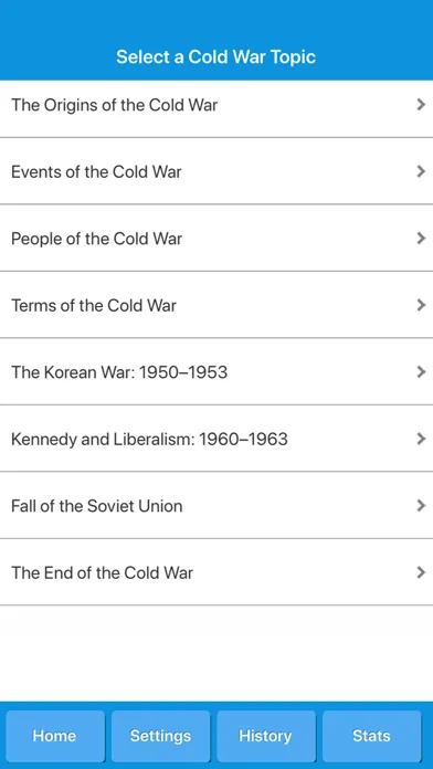 Learn Cold War History 스크린샷