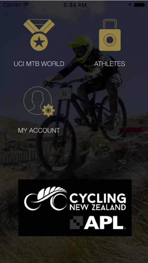 Captures d'écran de CyclingNZ Mountain Bike