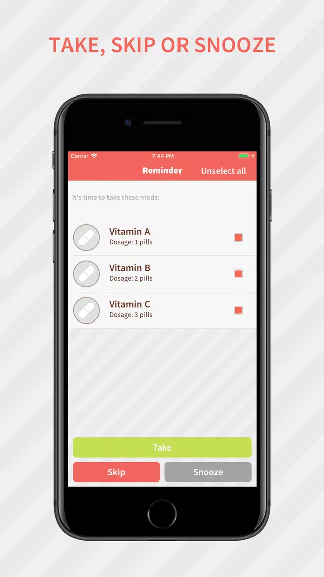 Meds Tracker: Daily Reminder スクリーンショット