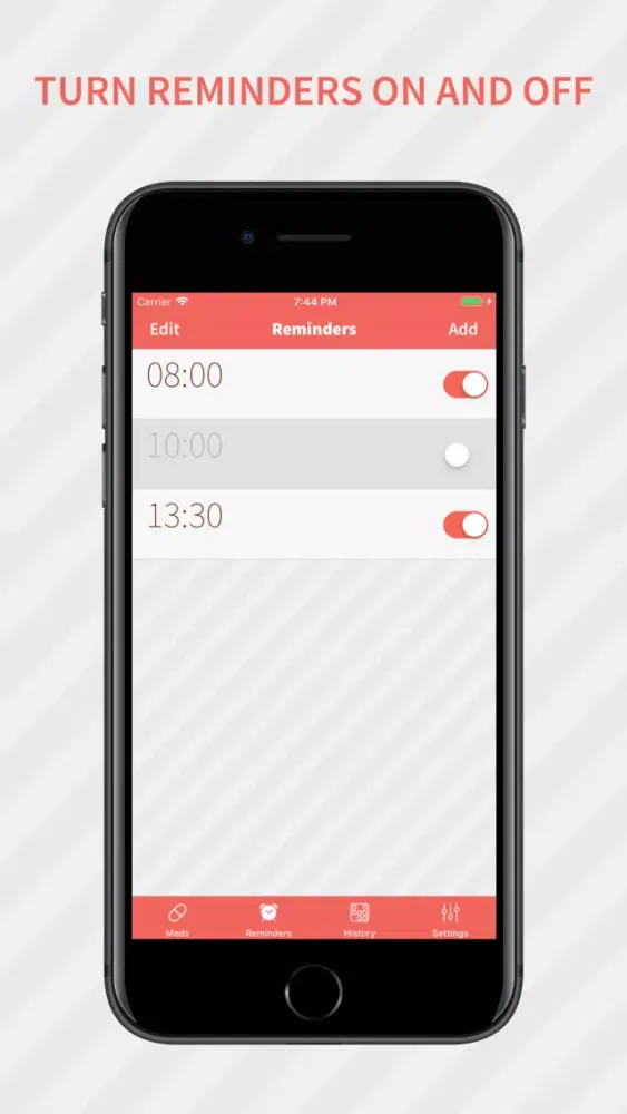 Capturas de tela do Meds Tracker: Daily Reminder
