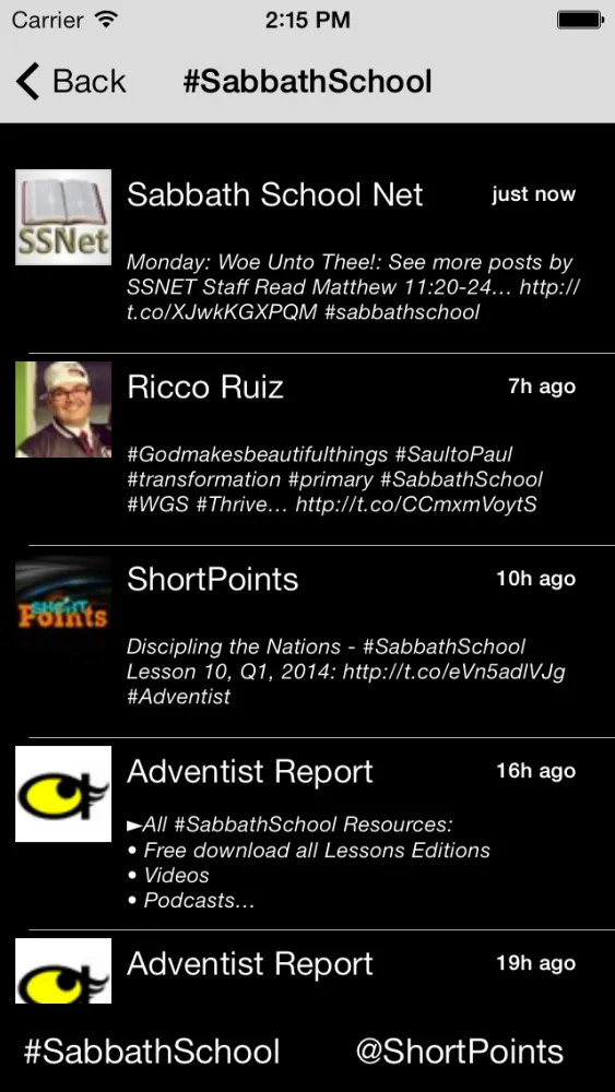Capturas de pantalla de Short Points