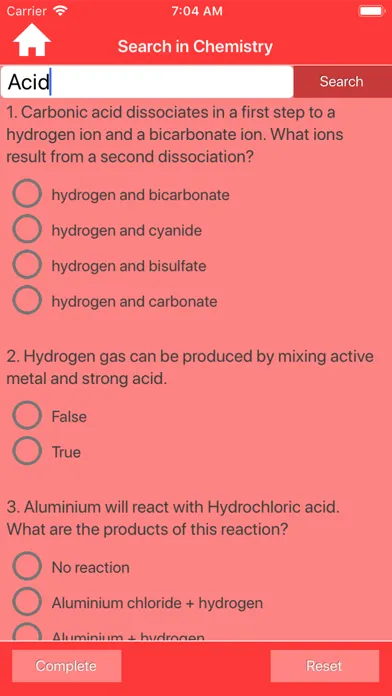 College Chemistry Quiz應用截圖