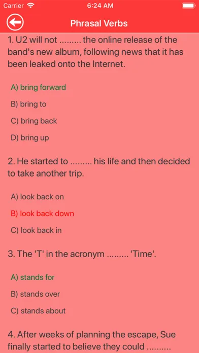 Zrzuty ekranu Intermediate English Grammar