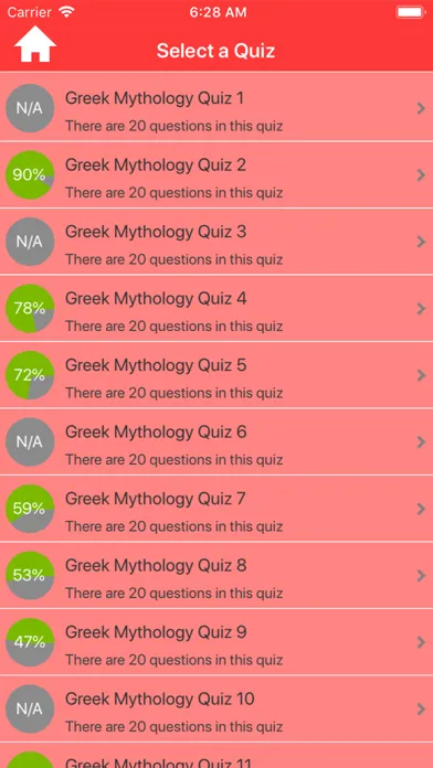 Greek Myths & Gods Trivia स्क्रीनशॉट