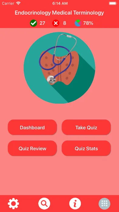 Endocrinology Terminology Quiz スクリーンショット