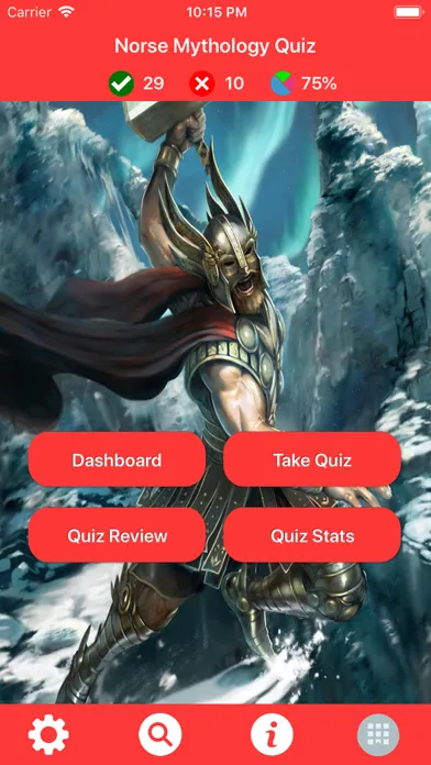 Norse Myths & Gods Trivia Screenshots