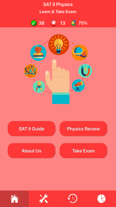 SAT 2 Physics Exam Prep Screenshots