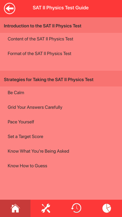 SAT 2 Physics Exam Prep Screenshots