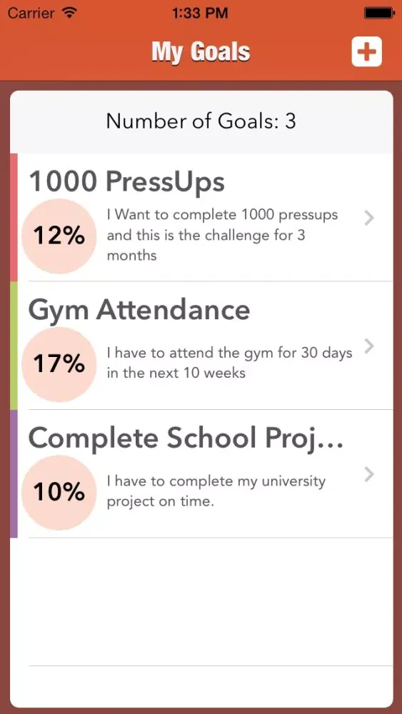 Track My Goal Ekran Görüntüleri