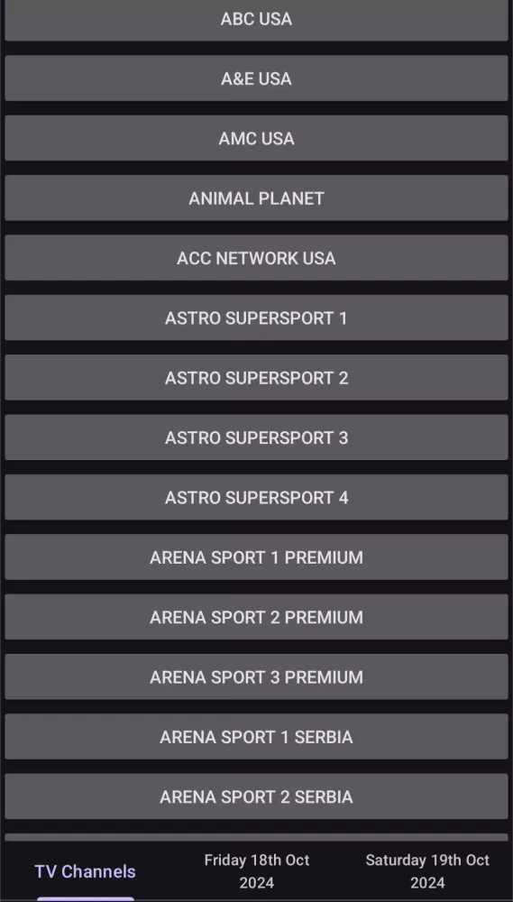 M3U - Live TV & Live Sports Screenshots