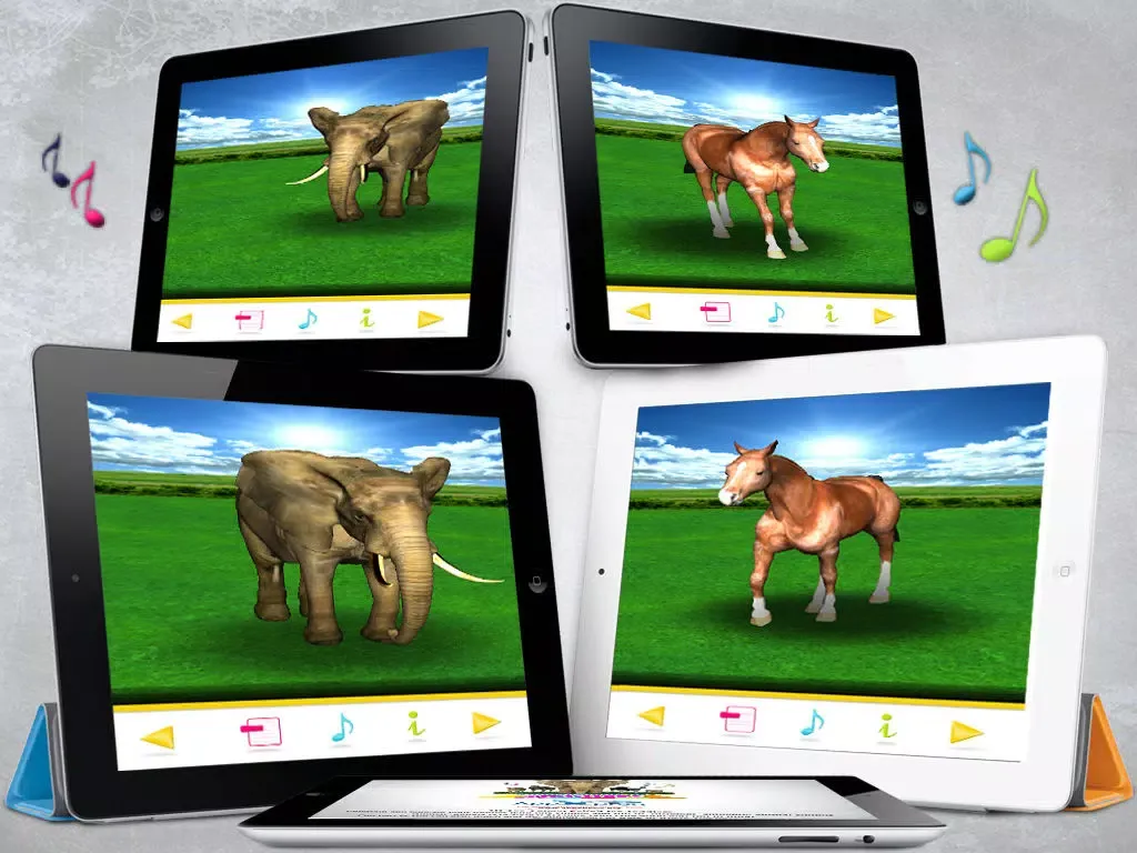 Zrzuty ekranu 3D Zoo iPad