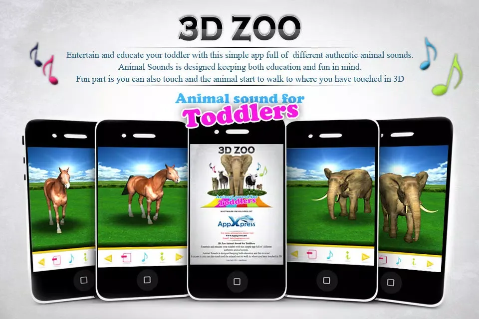 Zrzuty ekranu 3D Zoo