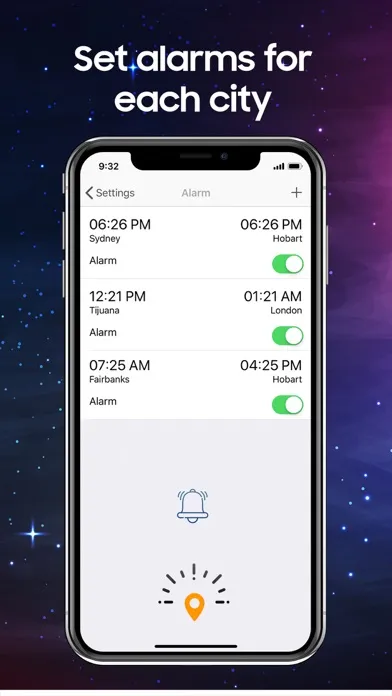 Time Glance — World Clock Screenshots