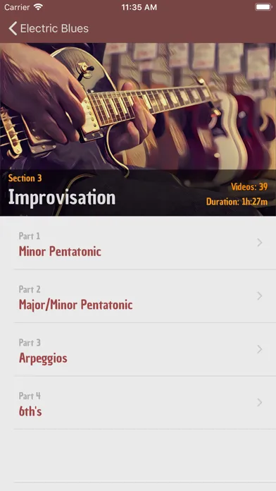 Electric Blues Guitar Lessons应用截图