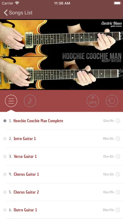 Electric Blues Guitar Lessons应用截图