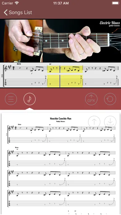 Electric Blues Guitar Lessons应用截图