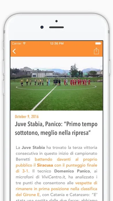 Tangkapan layar Mondo Primavera News - Notizie di Calcio Giovanile
