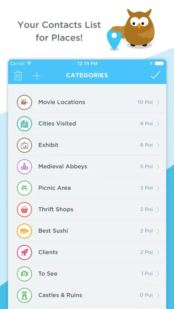 ภาพหน้าจอของ PlaceMapper