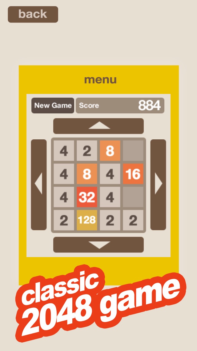 2048 - Watch Edition سکرین شاٹس