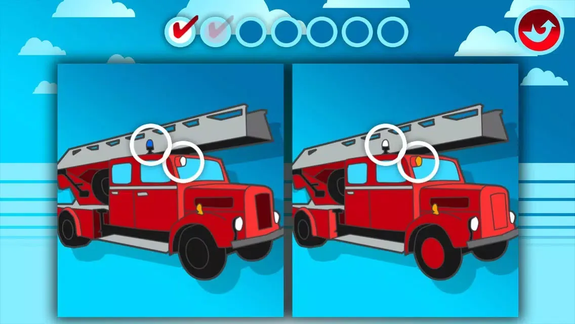 Fire Trucks Activities for Kids: Puzzles, Drawing and other Games 스크린샷