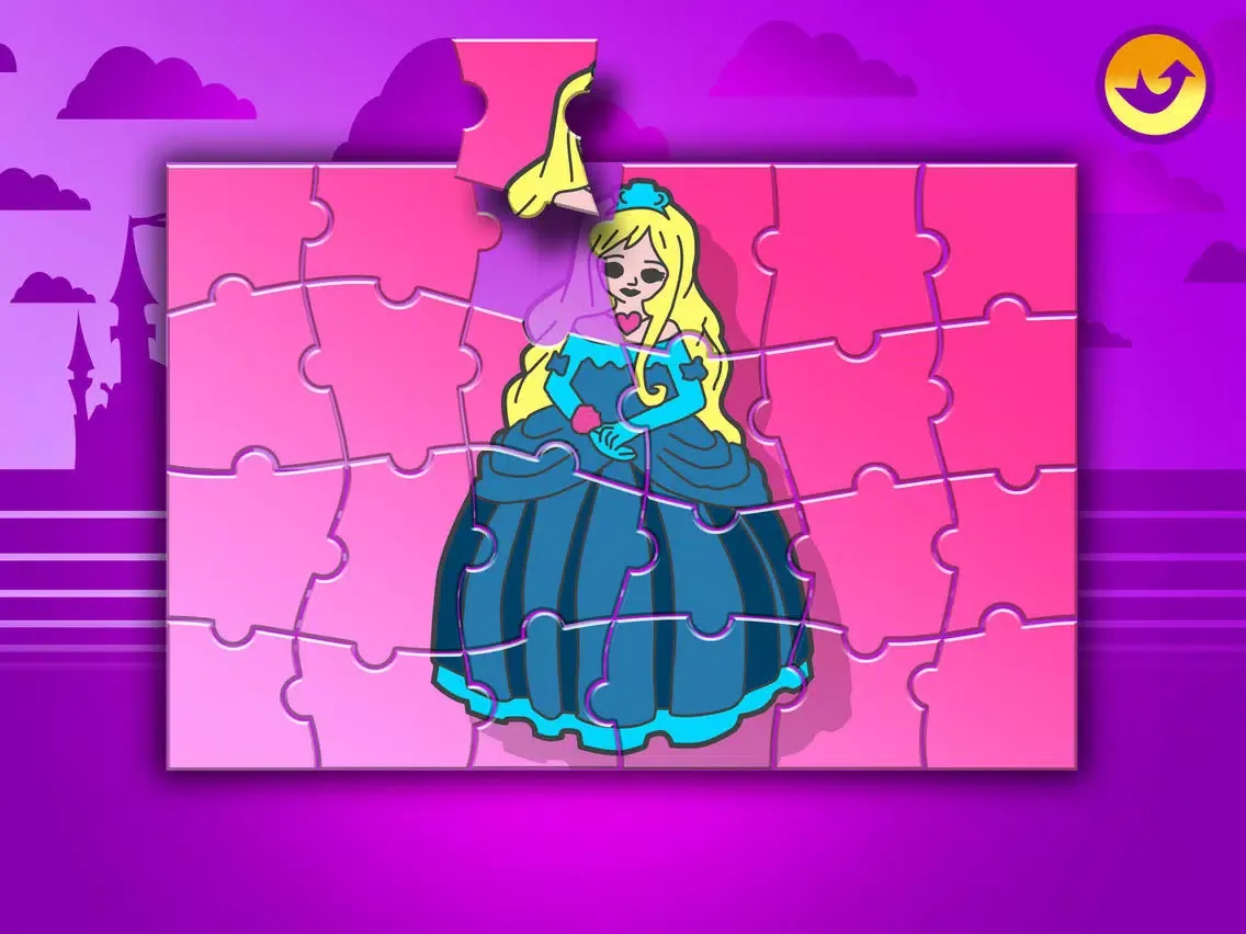 Magical Princess Activities for Kids: Puzzles, Drawing, Coloring and more Games iPad  Ekran Görüntüleri