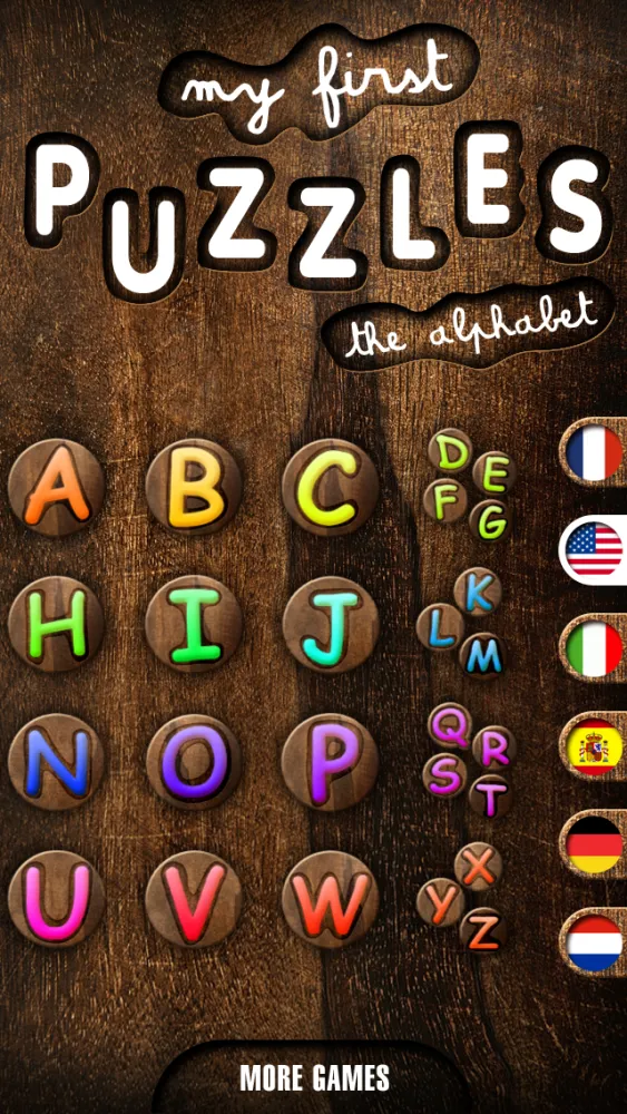 تصاویر My First Puzzles: Alphabet - A Free Educational Puzzle Game for Kids and Toddlers for Learning Letter Shapes - Kid Toddler App