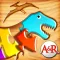 My First Wood Puzzles: Dinosaurs - A Free Kid Puzzle Game for Learning Alphabet - Perfect App for Kids and Toddlers!