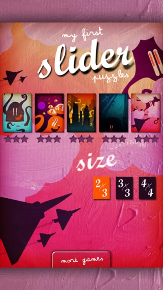 Captures d'écran de My first slider puzzles: The Invaders