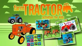 Screenshot di Farm Tractor Activities for Kids: : Puzzles, Drawing and other Games