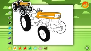 Screenshot di Farm Tractor Activities for Kids: : Puzzles, Drawing and other Games