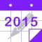 PolyCalendar 2015 - Schedule and Handwriting -