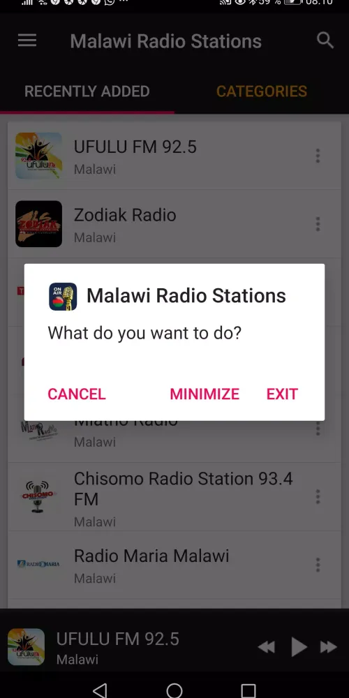 Скриншоты Malawi Radio Stations