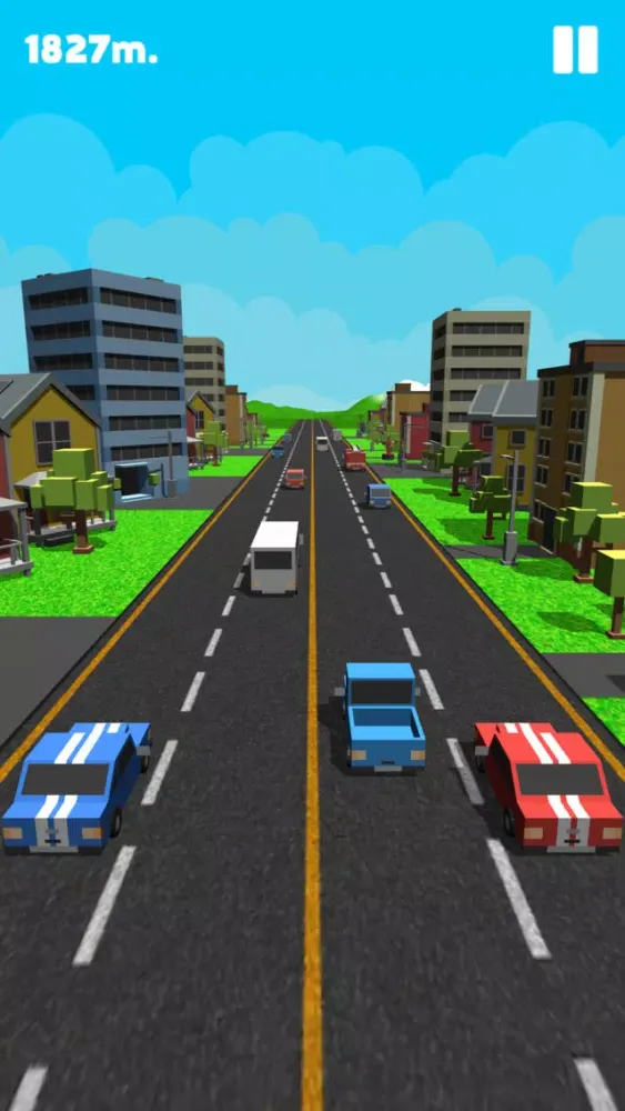 Ảnh chụp màn hình của Double Traffic Race