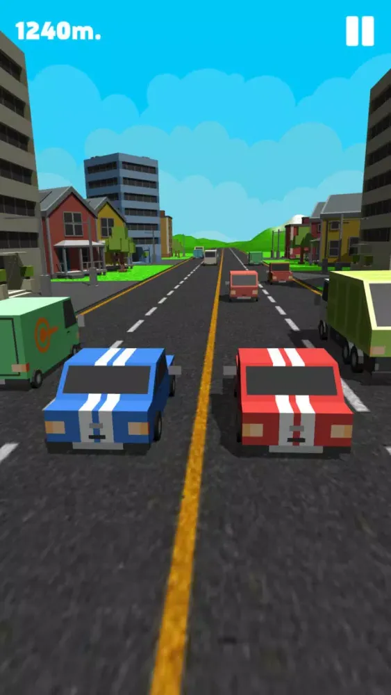 Ảnh chụp màn hình của Double Traffic Race