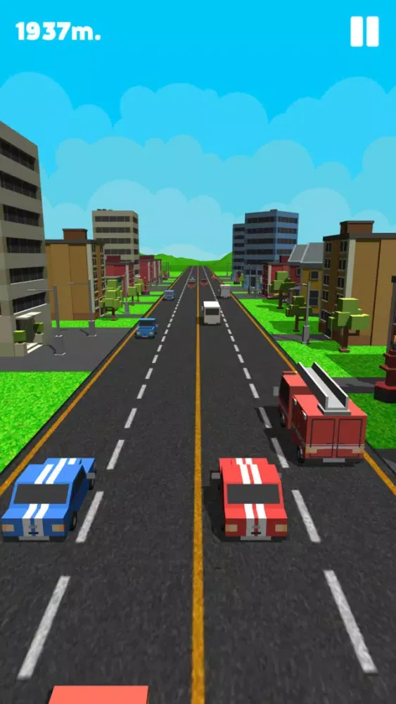 Ảnh chụp màn hình của Double Traffic Race