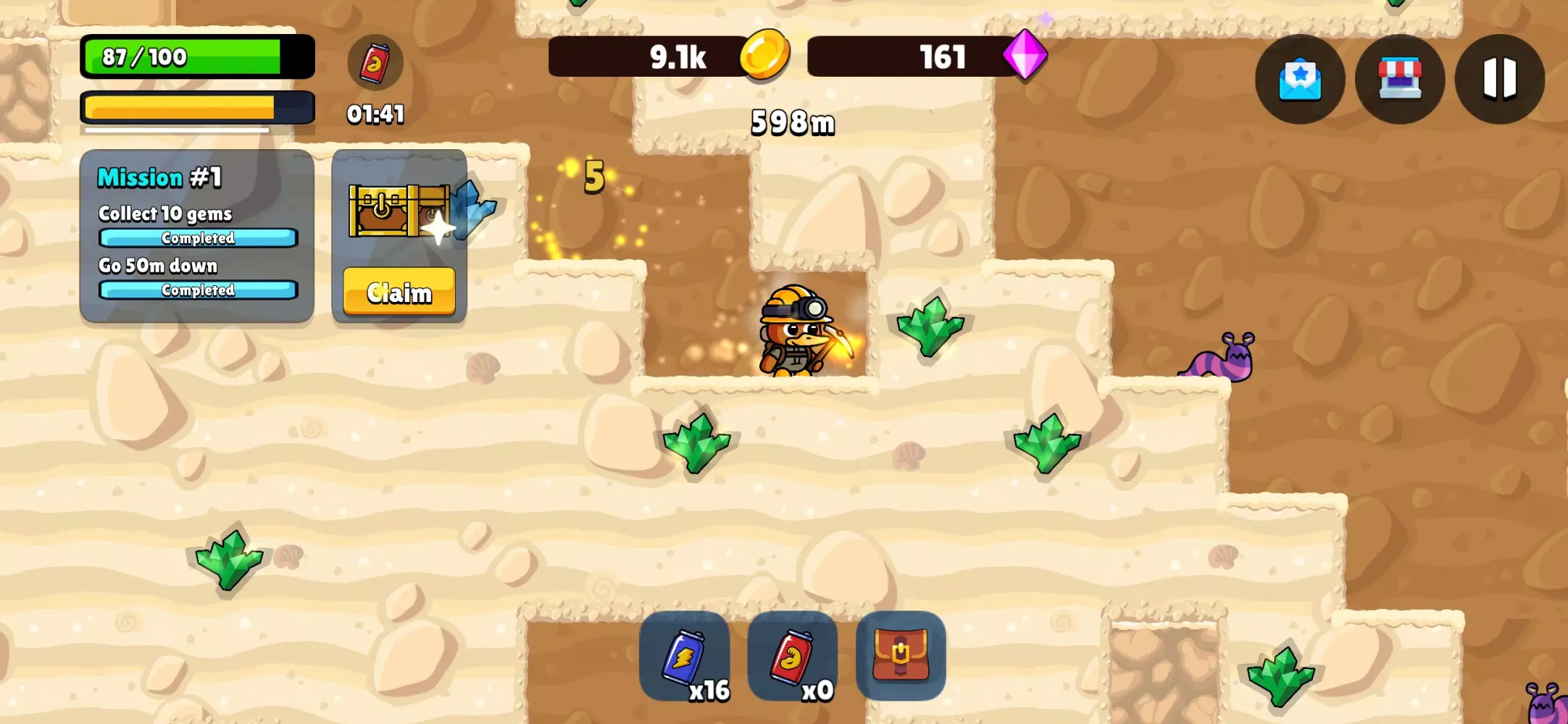 Platypus the Miner Screenshots