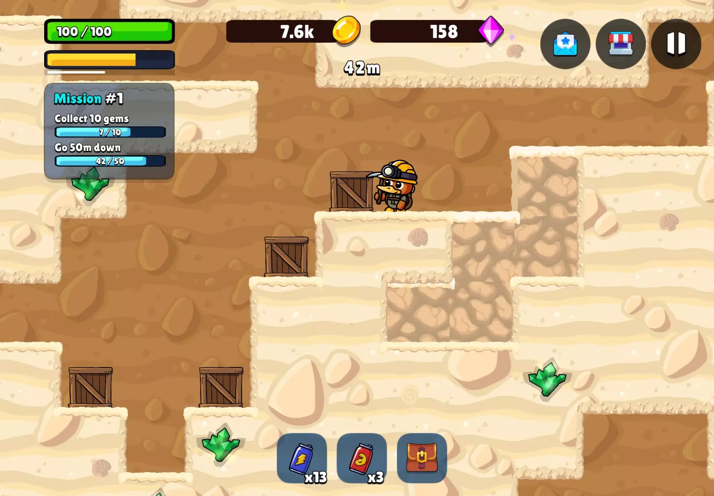 Platypus the Miner Screenshots