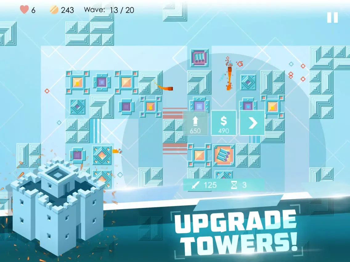 Скриншоты Mini TD 2: Tower Defense Game iPad 