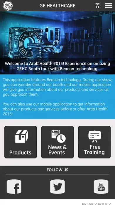 Screenshot di GE Healthcare ME & Africa Exhibits