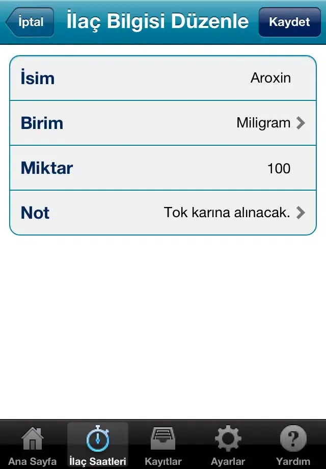 Скриншоты İlaç Saatim